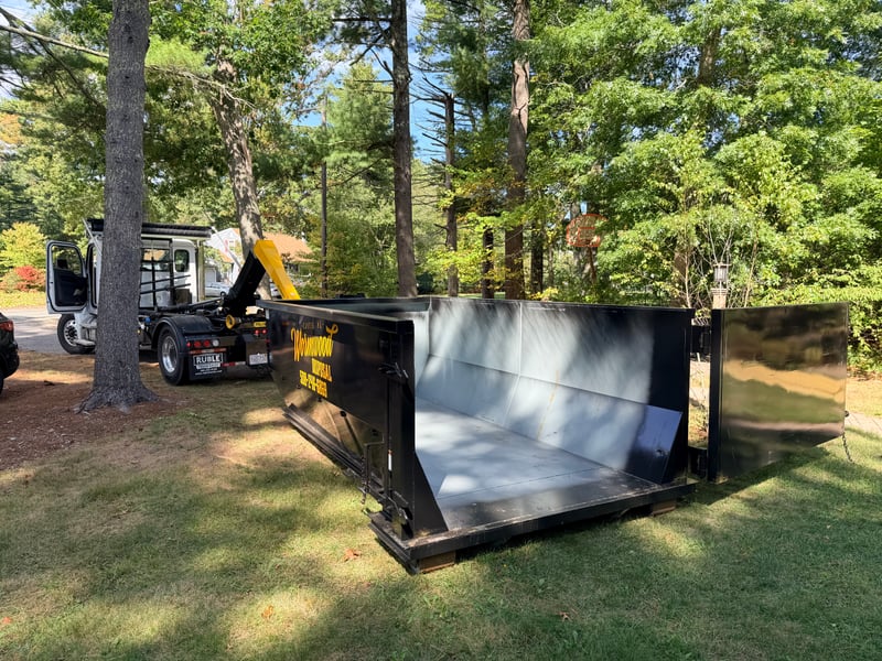 15 Yard Dumpster for medium projects in Plymouth MA