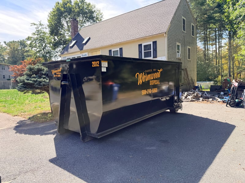 20 Yard Dumpster for large projects in Index, MA