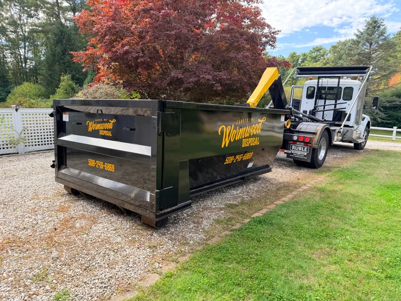 12 Yard Dumpster perfect for garage cleanouts and small renovations