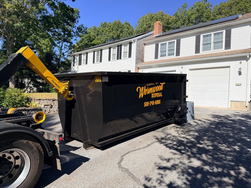 20 Yard Dumpster perfect for estate cleanouts and large renovations